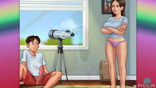 ZOMER SAGA Ep. 14 - Jennifer met een dildo in haar kont ... waar anders?