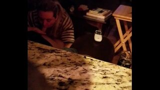 Nagy Mellek BBW Szopás Cum Lenyelni Rejtett Kamera