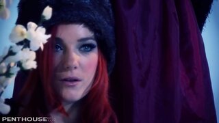 Penthouse Lesbians Dani va Marie qor bir-biriga fuck