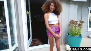 Dagfs - Młoda Murzynka Dostaje Swoją Szansę Szalenie Się Pieprzyć